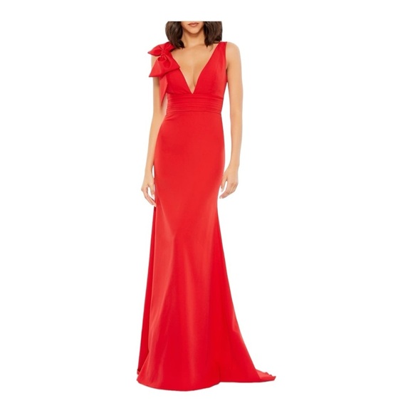 Mac Duggal Dresses & Skirts - Mac Duggal Red Evening Gown